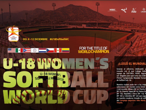 Fue lanzada la revista conmemorativa digital de la Copa Mundial de Softbol Femenino Sub-18 de la WBSC